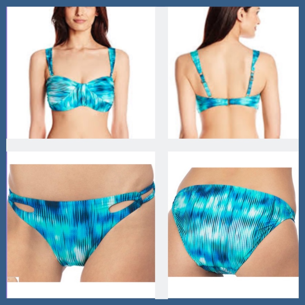 NWT 2PC Kenneth Cole Chasing Waterfall Top‎ Bottom